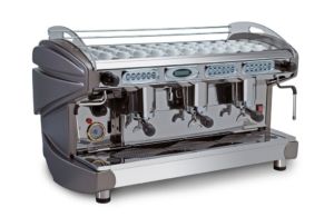BFC Lira 3 Group Commercial Espresso Machine in Grey